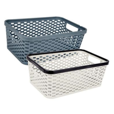 Plastic Storage Basket (35x26x14cm)  